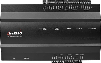 Мережевий контролер доступу на 1 дверцята ZKTeco InBio 160 (DS164104)