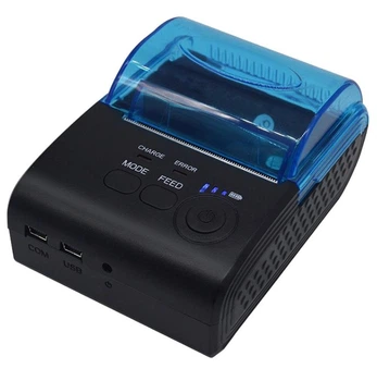 Термопринтер, POS, чековый принтер мобильный Mini ZJ-5805DD (AW-5805) AsianWell беспроводный, bluetooth, Android, Windows