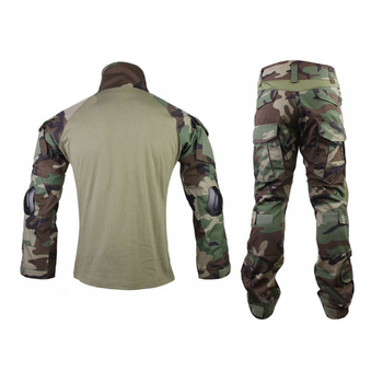 Комплект уніформи Emerson G2 Combat Uniform коричнево-зелений камуфляж M 2000000059549