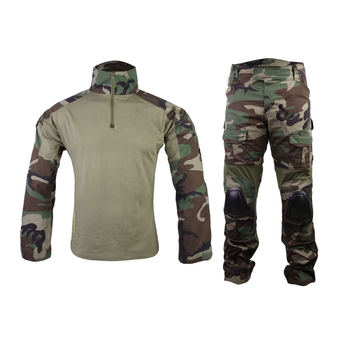 Комплект уніформи Emerson G2 Combat Uniform коричнево-зелений камуфляж XL 2000000059563