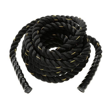 Канат Battle Rope FitMagic 12 м Ø 38 мм боевой тренировочный для кроссфита