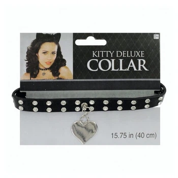 Нашийник зі стразами SETA Decor 19-345BLK