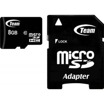 Карта памяти Team 8Gb microSDHC class 10 (TUSDH8GCL1003). 56218