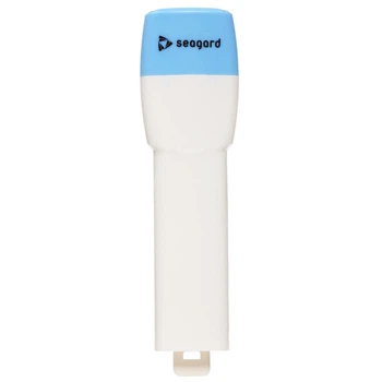 Трубка Seagard Easybreath для полнолицевой маски для плавания, 24 см L/XL Бело-Синий (SUN1022)