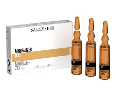 Ампули Selective Professional Olio Minerilizer — Реконструюючий лосьйон з живильною дією / 3 х10 мл