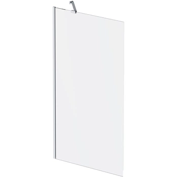 Шторка стеклянная для ванны универсальная 80x140см AM.PM Gem стекло прозрачное 8мм профиль хром WU90BS-080-140CT