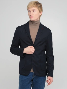 Піджак однобортний кежуал Primo Emporio 1633001 2XL (392XL) Синій