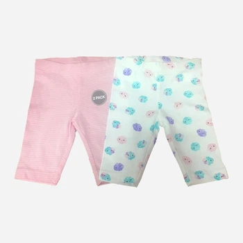 Набор детских леггинсов 2 шт для девочки Baby Club PIL41183 68 см Белый/Розовый (7800000004618)