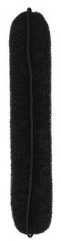 Валик для прически с резинкой Lussoni Hair Bun Roll Black 230 мм черный (5903018916637)
