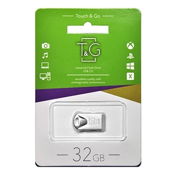 USB флеш-накопитель T&G 106 Metal Series 32GB сріблястий