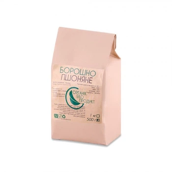 Борошно пшоняне (просяне) натуральне Organic Eco-Product, 500 г
