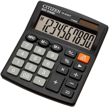 Калькулятор электронный Citizen SDC-810NR 10-разрядный (SDC-810NR)