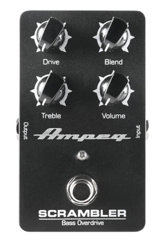 Педаль овердрайв для бас-гитары AMPEG Scrambler Bass Overdrive
