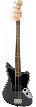 Бас-гитара SQUIER by FENDER AFFINITY SERIES JAGUAR BASS LR CHARCOAL FROST METALLIC