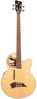 Акустическая бас-гитара (WAC1574 90PA SWN FR) WARWICK RockBass Alien Deluxe, 4-String (Natural Transparent Satin)