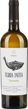 Вино Terra Initia Tsinandali белое сухое 0.75 л 13.5% (4860112590082)
