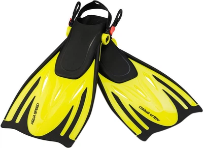 Ласти Aqua Speed WOMBAT 529-18-2 (528-18) 32-37 Чорно-жовтий (5908217630353)
