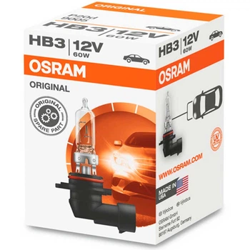 Галогенная лампа Osram HB3 (9005) Original 9005-FS 60w P20d