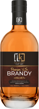 Бренди VLK Distillery Velvet VS 0.5 л 40% (4820168690693)