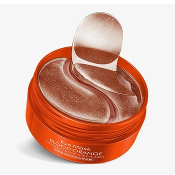 Гидрогелевые патчи в банке IMAGES Eye Mask Blood Orange с экстрактом красного апельсина 80г/60шт/30пар XXM23501