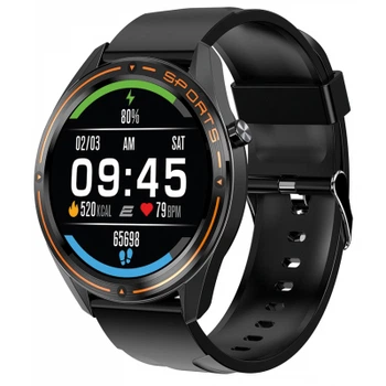 Смарт-часы 2E Motion GT 46 mm Black-Orange (2E-CWW20BKOR)