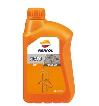 Масло для вилки Repsol Moto Fork Oil 5W, 1л