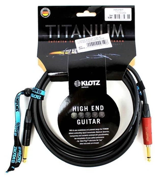 Кабель инструментальный KLOTZ TITANIUM INSTRUMENT CABLE SILENTPLUG 3 M