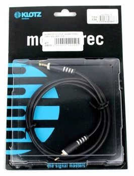 Кабель коммутационный KLOTZ AS-MM STEREO CABLE MINI JACK 1.5 M