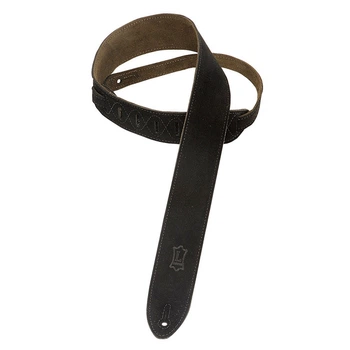 Ремень гитарный LEVY'S MS12-BLK CLASSICS SERIES SUEDE GUITAR STRAP (BLACK)