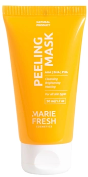Себорегулирующая маска-пилинг Marie Fresh cosmetics с АНА ВНА РНА кислотами для всех типов кожи (4820222771351)