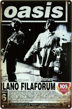 Металлическая табличка "Oasis (Milano Filaforum)" (ms-103388)