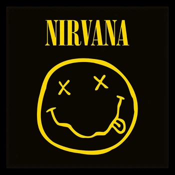 Постер плакат у рамі "Nirvana (Smiley)" Pyramid International (pat-103339)