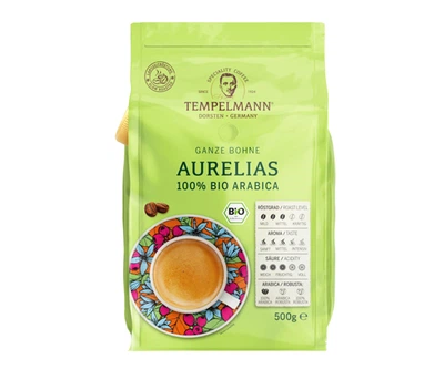 Кофе Tempelmann Aurelias в зернах 500 г