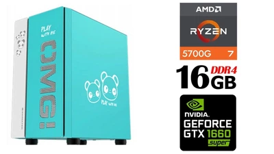 Компьютер tomahawk |AMD Ryzen 7 5700G | 16GB DDR4 | SSD 480Gb