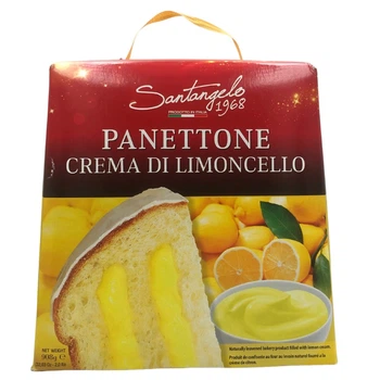 Паска, панеттоне Santangelo PANETTONE alla crema di limone, 908г
