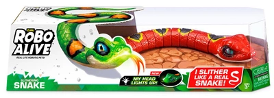 Змія інтерактивна іграшка Pets&Robo Alive Червона (6900007277228)