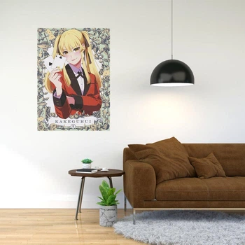Плакат-постер с принтом "Kakegurui Compulsive Gambler - Безумный зарт (манга, ниме) " А3 ПЛ000143