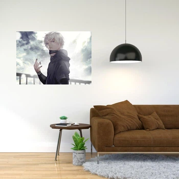 Плакат-постер с принтом "Tokyo Ghoul - Токийский гуль (манга в жанре тёмного фэнтези, ниме) " А3 ПЛ000219