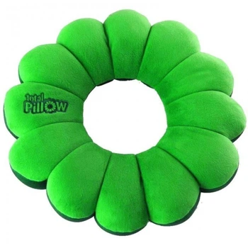 Подушка трансформер для путешествий UKC As Seen ON TV Total Pillow Зелёная