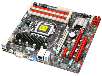 Материнська плата Biostar TH67+ (s1155, Intel H677, PCI-Ex16) VGA/DVI/HDMI OEM Refurbished