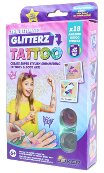 Набор для творчества Joker Glitterz tattoo Сделай тату серия B (3210076321016)