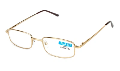 Окуляри для зору в металевій оправі Flash 9500-C1-J01 +3,25