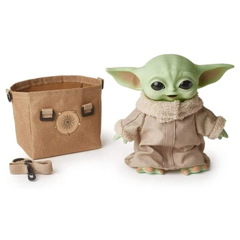 Интерактивный Малыш Йода Star Wars Со Звуком в Сумке Mattel Original