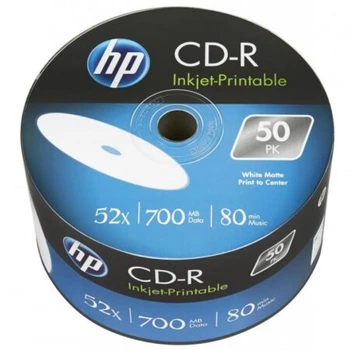 Диск CD HP CD-R 700MB 52X IJ PRINT 50шт