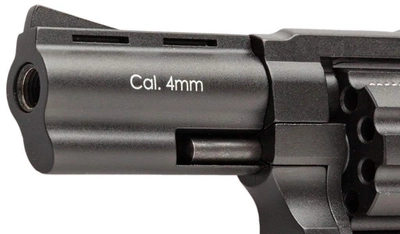 Револьвер Флобера Stalker 3" чорний (барабан сталь, пластик під дерево)