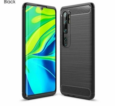 Противоударный чехол Fashion Case Urban для Xiaomi Mi Note 10 Черный