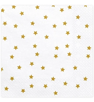 Серветки святкові "Stars", Польща, 20 шт., Розмір - 33х33 см