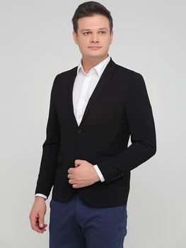 Піджак однобортний, діловий Only & Sons 22007761 2XL (451232XL) Чорний