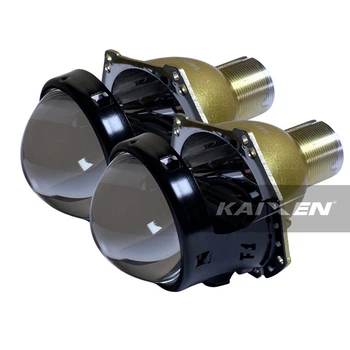 Би-ксеноновые линзы Kaixen Hella F1-Bifocal с шайбой и 3R – фото