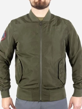Куртка лётная мужская MIL-TEC Sturm Flight Jacket Top Gun Base 10430601 S Olive (2000980537181)